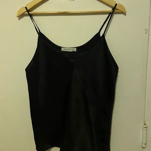 Silky Black Camisole